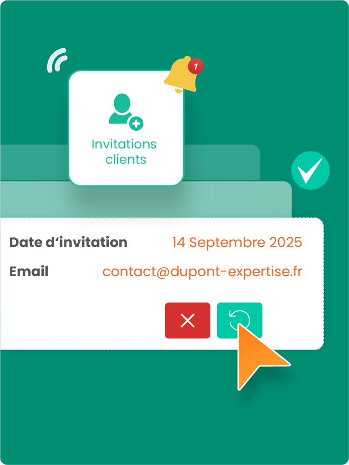 Collaborer sans friction avec Artinove : invitations clients simplifiées